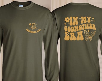 In My Godmother Era Sweatshirt: Custom Text Gildan Pullover