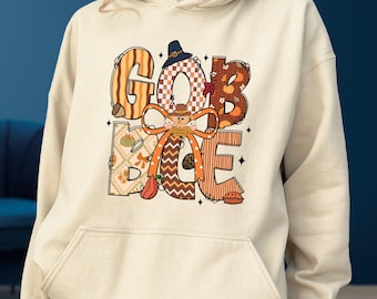 Thanksgiving Gobble Sweatshirt and Hoodie, Turkey Gravy Beans and Rolls Tee, Let Me See That Casserole Sweat, Fall Dinner Gift