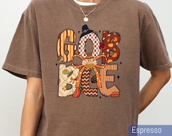 Comfort Colors Thanksgiving Gobble Shirt, Turkey Gravy Beans and Rolls Tee, Let Me See That Casserole Shirts, Turkey Day Graphic Gift