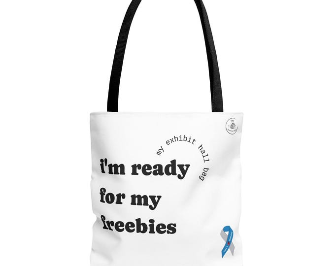 Friends for Life Diabetes Convention Exhibit Hall Tote Bag - Perfect for Collecting freebies, Type One Diabetes, Great Gift for Attendees