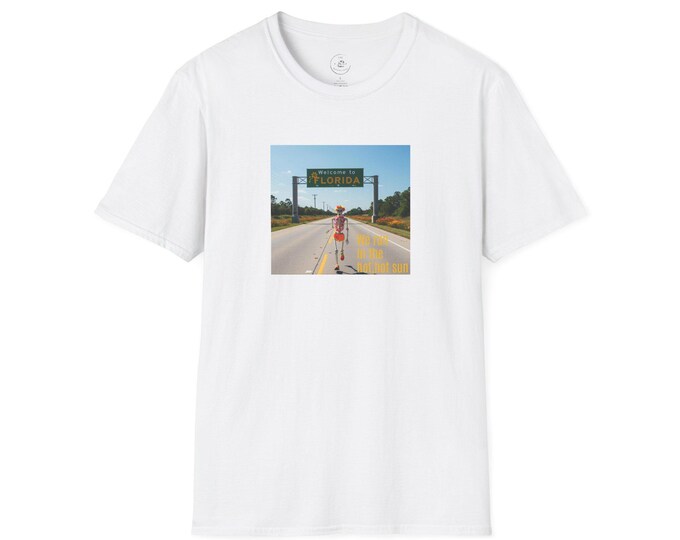 Florida Adventure T-Shirt, Unisex Graphic Tee for Travelers, Funny Road Trip Shirt, Vacation Apparel, Running