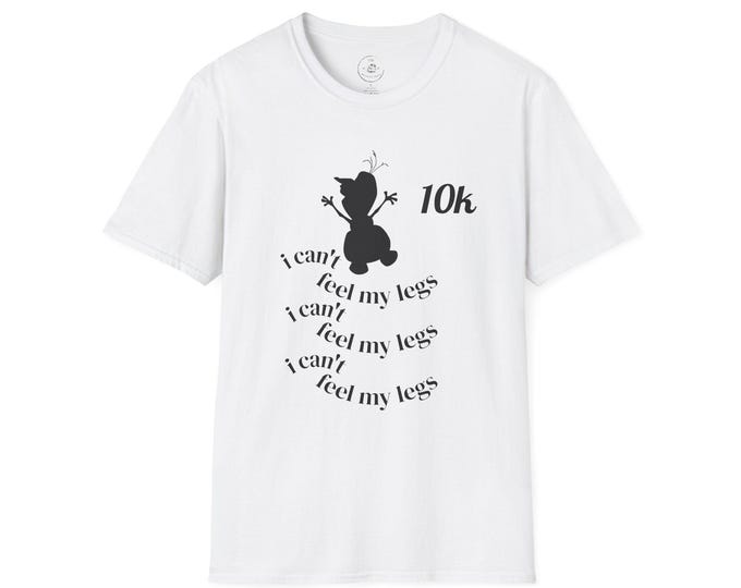 RunDisney Wine and Dine 10k Olaf Themed Tee, Disney, Frozen, Olaf, 10k, Running, Race Shirt