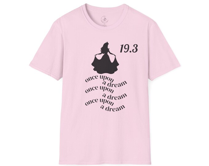 RunDisney Wine and Dine Two Course Challenge Graphic Tee, Once Upon a Dream Shirt, Disney Races, Sleeping Beauty, 19.3