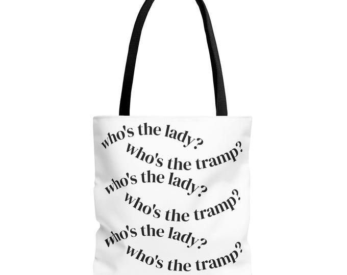 Disney 1/2 Marathon 2025 Tote Bag, Lady and the Tramp, Disney, Disney Running, Run Disney