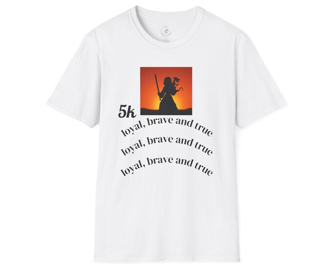 RunDisney Wine and Dine 5k Mulan and Mushu Tee, Loyal Brave and True, Running, Disney, Mulan, Gift for Friends, Race