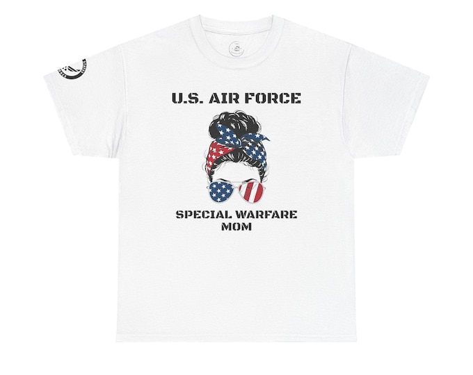 U.S. Air Force Special Warfare Mom Shirt, Gift for Military Moms, Air Force Graduation,  Independence Day Apparel
