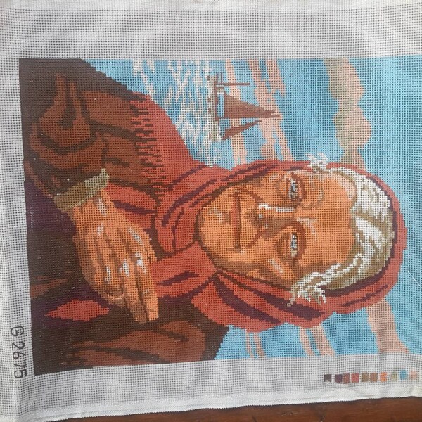 Penelope Needlepoint Canvas Etsy