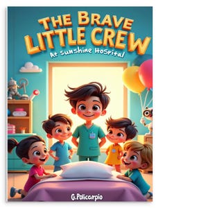 The Brave Little Crew at Sunshine Hospital storry book – Kids Ages 3-8 Get Well Activity