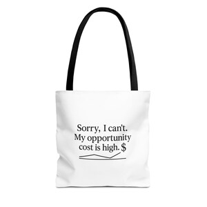 Witty Tote Bag with Motivational Quote | Perfect for Daily Use, Gifts, College, Eco-Friendly, Stylish Carry-All
