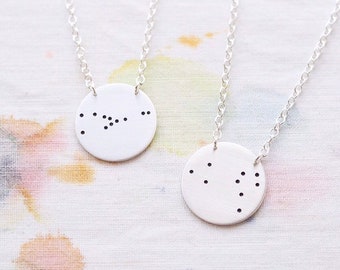Zodiac Star Sign Constellation Necklace