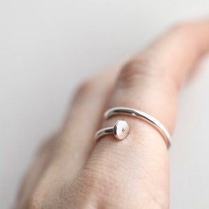 Personalised Silver Nail Ring image 9
