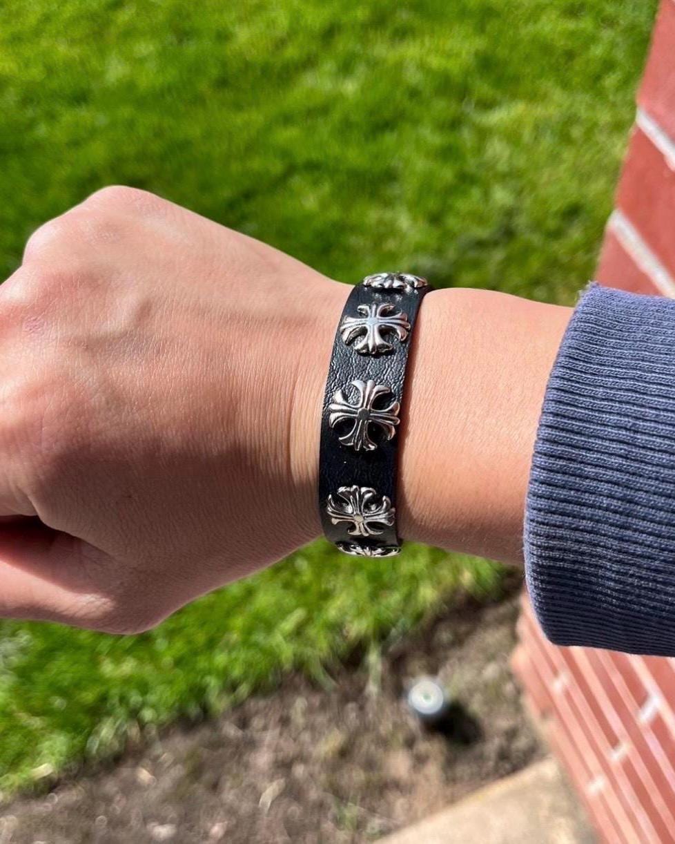 CHROME HEARTS リストバンド Chrome Hearts Wristband - Etsy