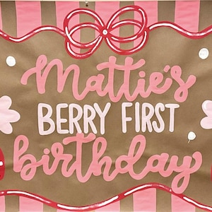 Bannière d'anniversaire personnalisée aspect papier kraft - Bannière de fête personnalisée pour enfants, adultes, 1er anniversaire, filles ou garçons - N'importe quelle formulation