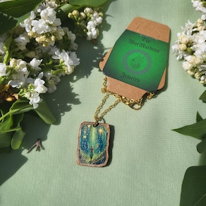 Green Fairy Necklace