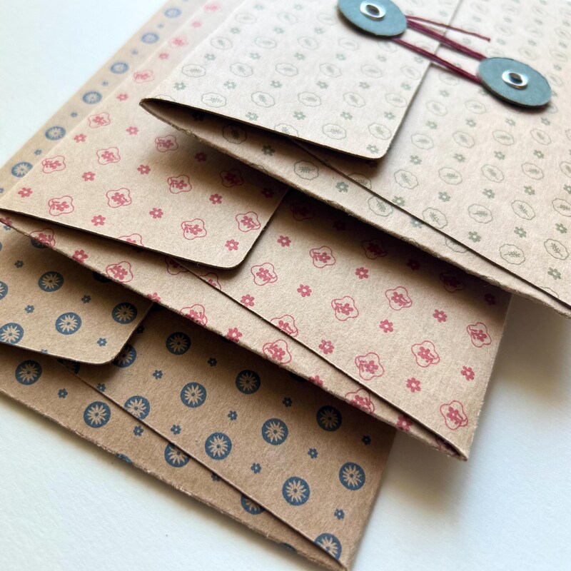 String Tie Envelopes - Etsy