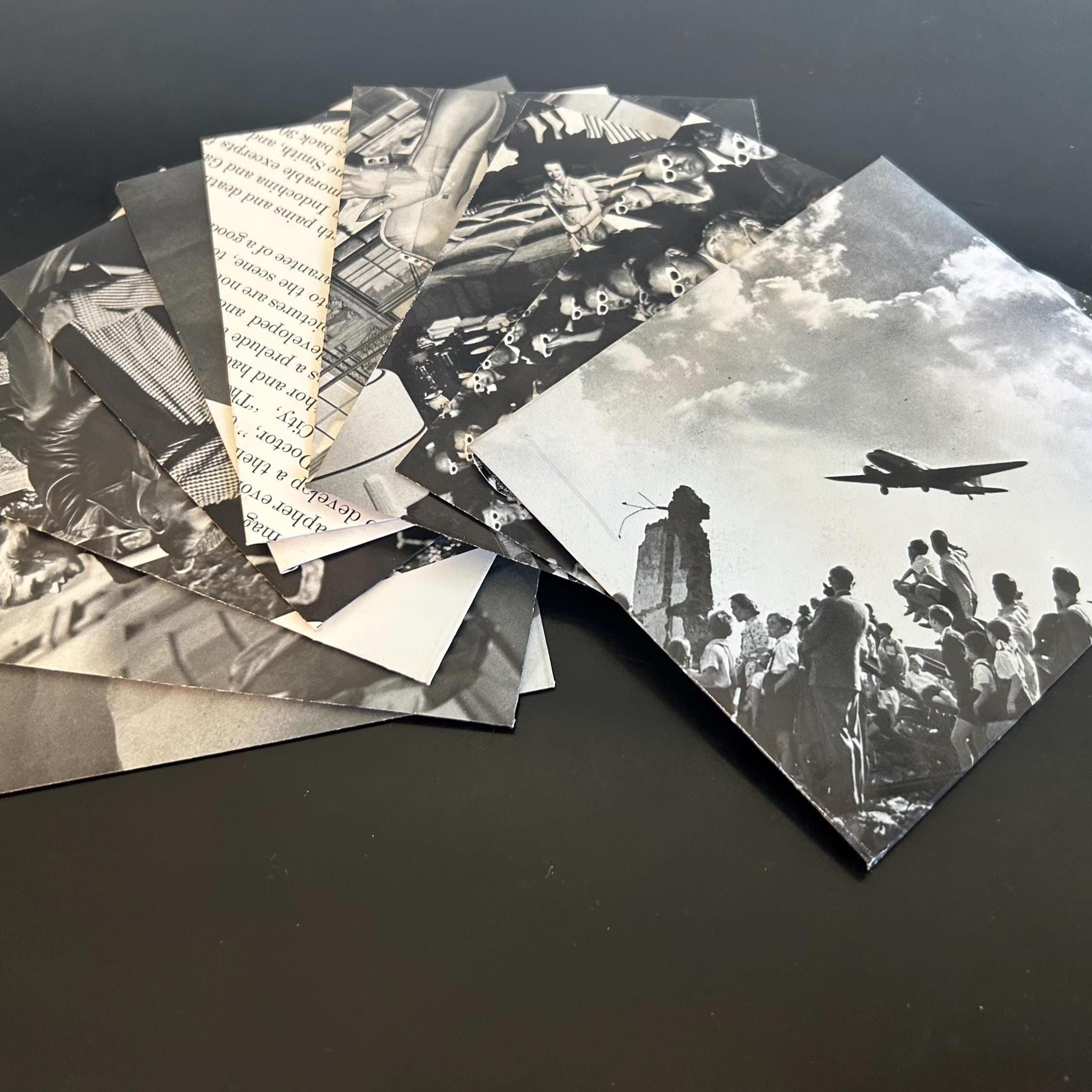 Perfect Gift: Double Sided Upcycled Envelopes | Previously Loved Lifestyle Photography Book  | Eco-Friendly Stationery (8) | Personalizable