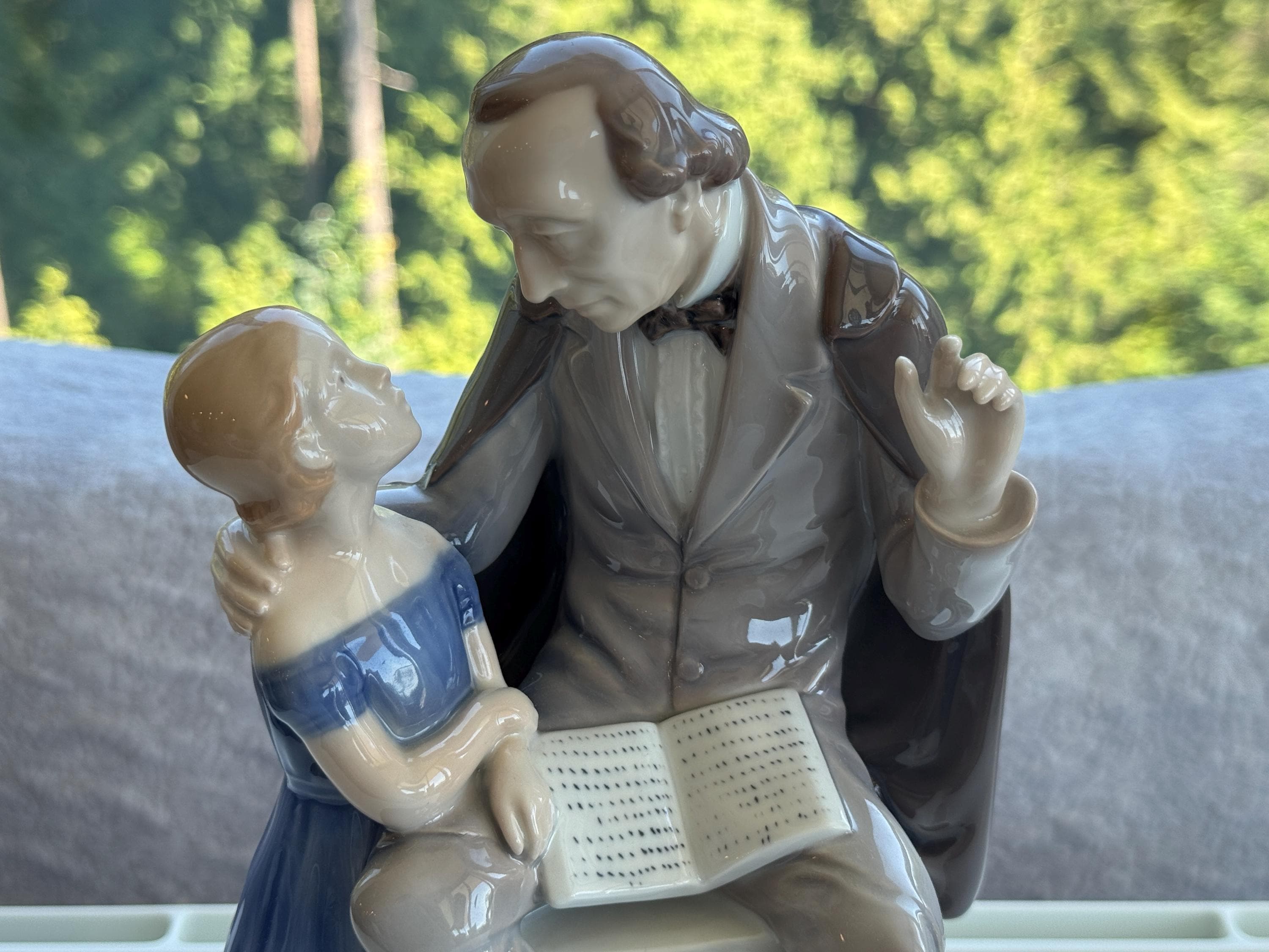 B&G Hans Christian Andersen Figurine: Danish Porcelain, Henning