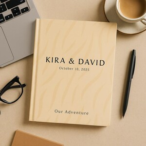 Our Adventure Book, Custom Photo Album Scrapbook, Picture Memory Book, Gift for her, Picture Book for Couple, Travel Photo Album