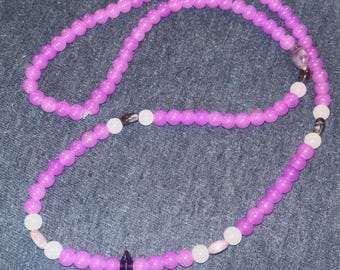108 mala prayer beads amethyst