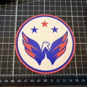 Washington Capitals Coasters x5 with Holder