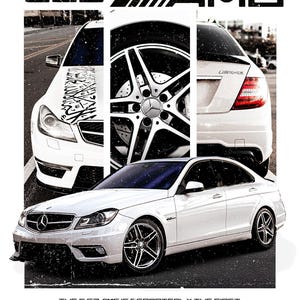 C63 AMG - Poster