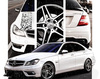 C63 AMG - Póster