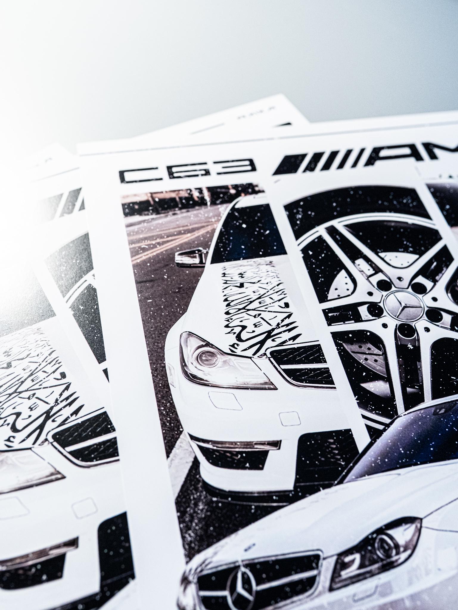 Amg Rapper Poster C63 AMG - Poster - Etsy