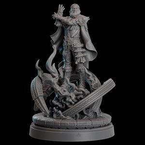 Polinore, Arquivista Principal – Miniatura Lendária de Resina