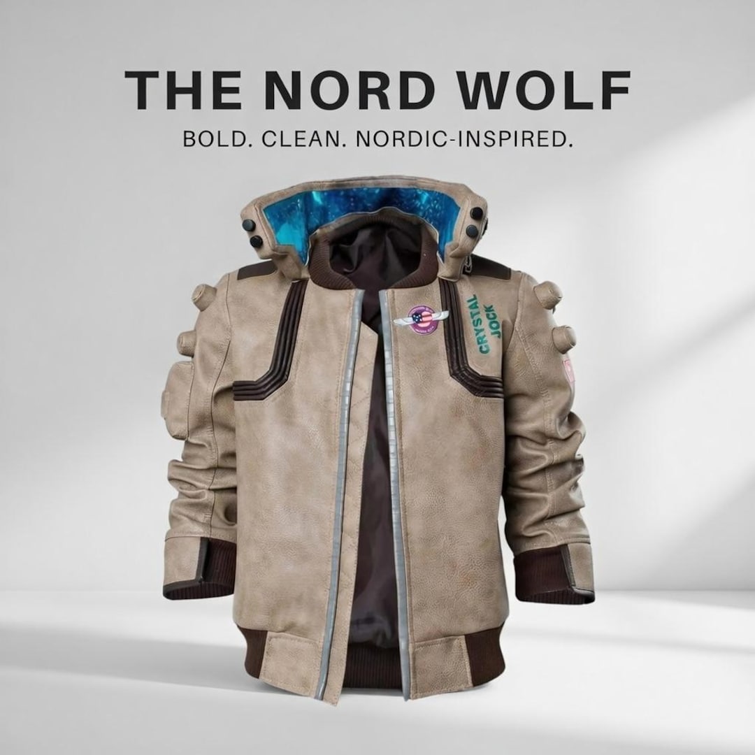Cyberpunk 2077 Real Leather Samurai Bomber Jacket – Cosplay Coat