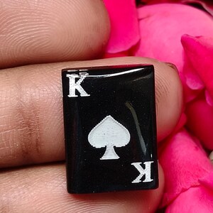 Schwarze Farbe Dublate Glas loser Edelstein flache Rückseite Cabochon Rechteckform Größe 19x14x5 MM CTS 12 machen für die Schmuckherstellung Edelstein