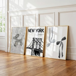 Set di 100 stampe da parete in bianco e nero in stile preppy Y2K – Stampe chic e di tendenza per dormitori, camere da letto e appartamenti. immagine 10