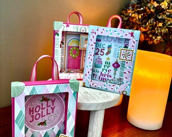 Christmas Gift Card Holder Shaker Ornament