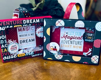 Gift Card Holder Shaker Box Vacation Honeymoon Gift Card Holder