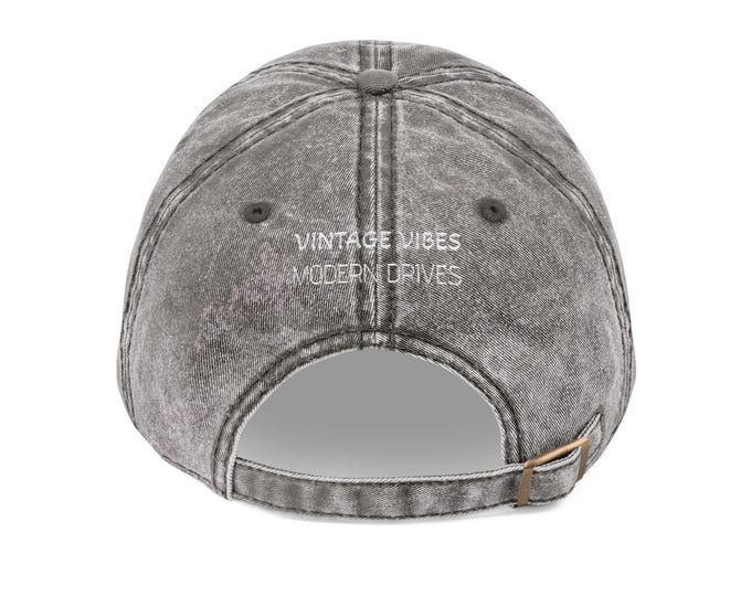 V1 Vintage Cap, Retro Embroidered Hat with PRJCT PITTSTOP Vibes, Fitted, Hipster Fashion Accessory, Unique Streetwear Gift, Men's