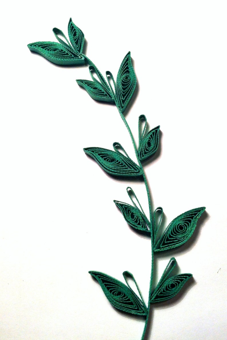 9 pc QUILLING Fun Quilled Vacation Embellishments of OCEAN or Etsy