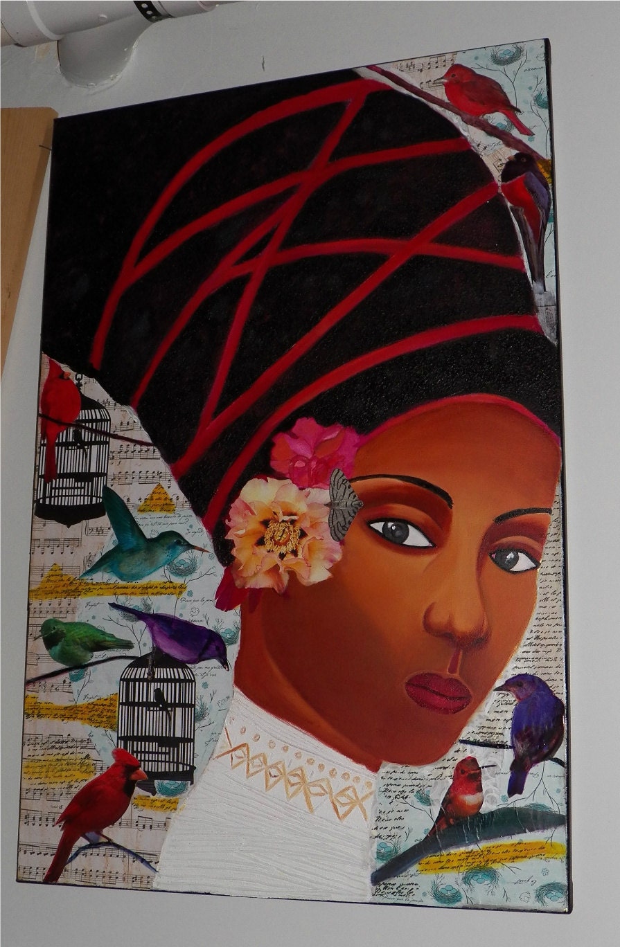 African American Art/ Black American Art/african Art Etsy