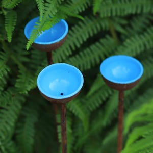Bee Watering Stations, colourful watering stations  Garden Décor, Wildlife Drinking Bowl