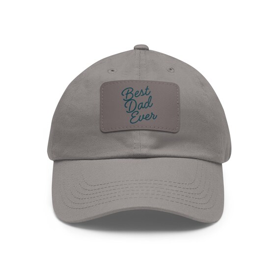 Stylish Dad Hat With Leather Patch Perfect Gift for Father's Day