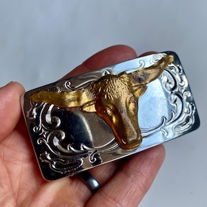 Fibbie per cinture vintage da collezione per bambini, fibbia per bambini a tema cowboy, fibbia per bambini a forma di bufalo, fibbie per bambini in stile western, fibbia in stile americano