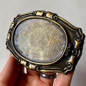 Vintage Belt Buckle Blanks, Brass DIY Buckle Setting, Make Your Own Belt Buckle, Epoxy Resin Art Buckle Blank Backing, Customizable Buckle