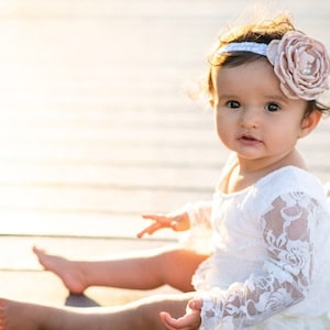 Ivory leotard best sale for flower girl