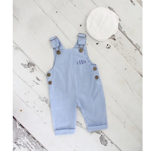 Easter Baby Boy Overalls Romper with Monogram or Name. Seersucker Newborn Baby Boy Coming Home Outfit 1st Birthday Outfit Newsboy Hat Jumper