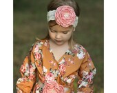 Floral Jumper Jumpsuit. Baby Girl Lovely Boho Chic Shorts Romper Christmas Flower Girl Thanksgiving Outfit Baby Girl 1st Birthday Cake Smash