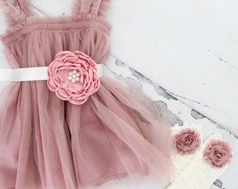 pink baby dress