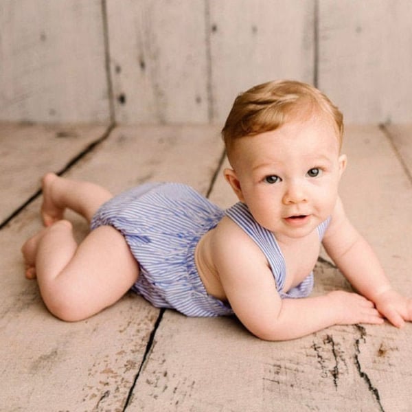 Baby Boy Romper Etsy