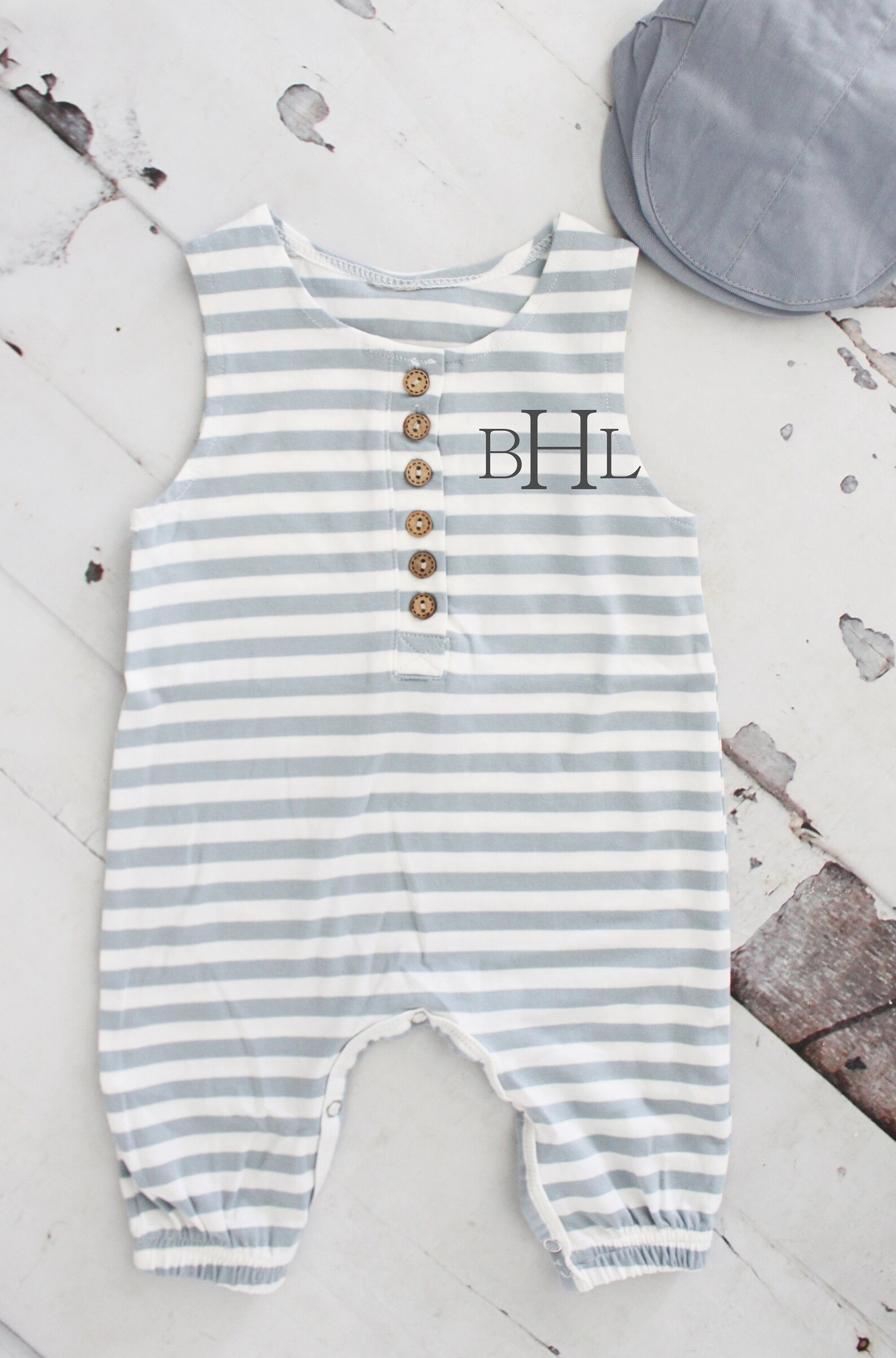 Easter Baby Boy Jumpsuit Romper With Vinyl Monogram or Name. Etsy