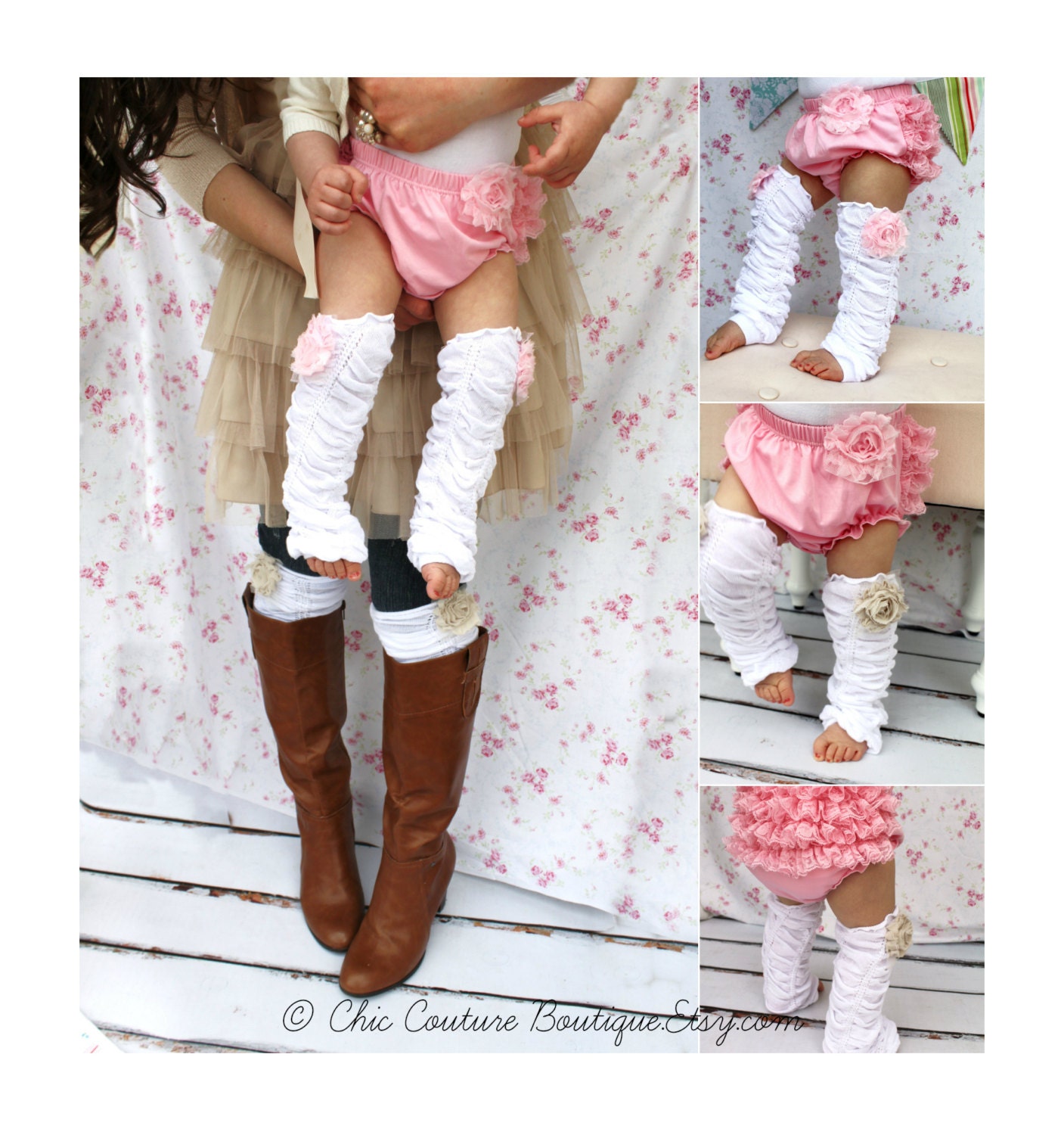 baby girl boot socks