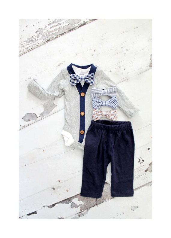 Baby Boy Newborn Coming Home Outfit Set of up to 3 Items.
