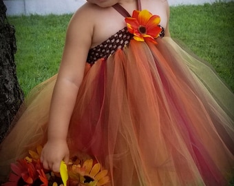 fall tutu dress