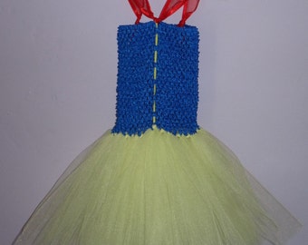 Snow White Inspired Tutu Dress